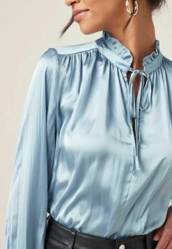 Next Damen CRINKLE - Bluse - Light Blue -Next Verkäufe 2022 3bca8be4502f4d5a99fa992724ae5726