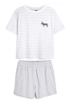 Next SET - Pyjama - Grey | Damen