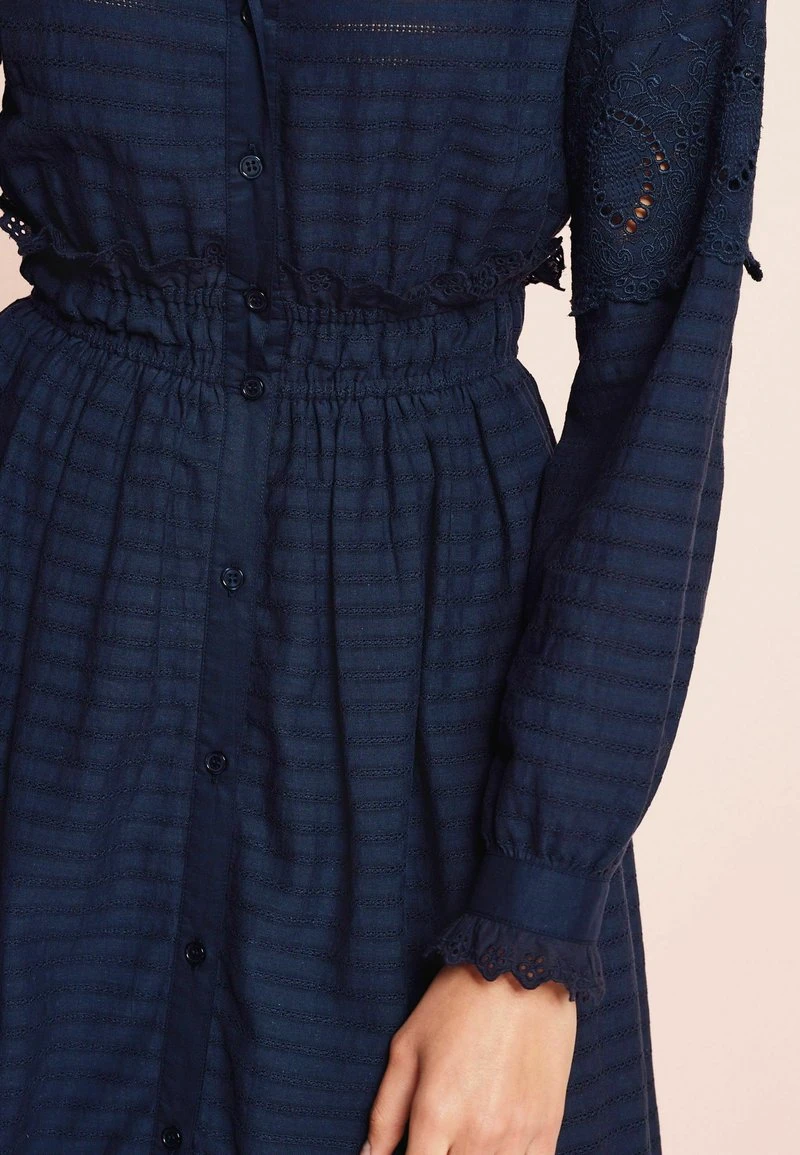 Next Damen LONG SLEEVE - Blusenkleid - Dark Blue 5 Next Damen LONG SLEEVE - Blusenkleid - Dark Blue – Bild 5