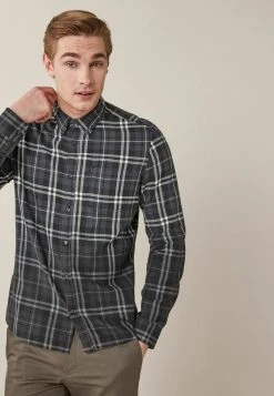 Next Herren DIP DYE - Hemd - Grey -Next Verkäufe 2022 3cc24c34fafe44a9b8bd411e7a5d86de