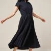 Next Damen Maxikleid - Navy Blue