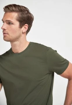 Next Herren T-Shirt Basic - Green -Next Verkäufe 2022 3d68d5ae6fc040e8a6bd3596c173c665