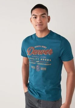 Next Herren 3 PACK - T-Shirt Print - Blue -Next Verkäufe 2022 3db8d63934d34fcb902a2a78b5fb47e2