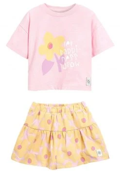 Next Kinder SET - Shorts - Lilac Purple Yellow