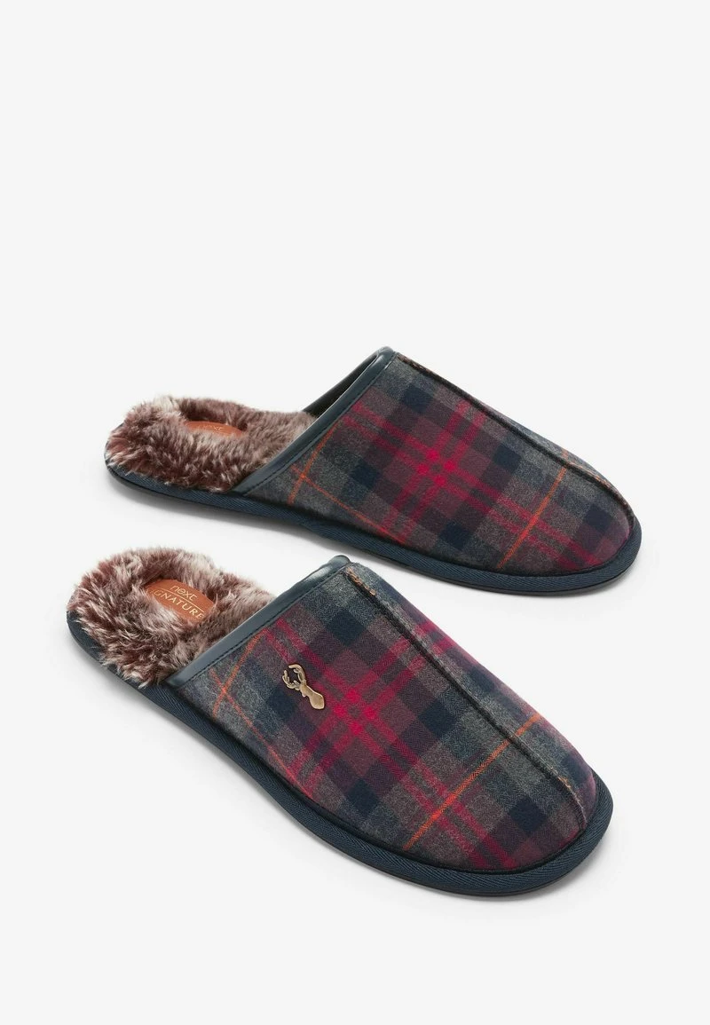 Next Herren Hausschuh - Red/grey 5 Next Herren Hausschuh - Red/grey – Bild 5