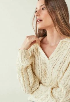 Next Damen COLLAR CABLE - Strickpullover - Off White 7 Next Damen COLLAR CABLE - Strickpullover - Off White -Next Verkäufe 2022 3e5221d68f784248b14743178716012b