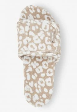 Next TOWEL - Hausschuh - Brown, White | Damen -Next Verkäufe 2022 3e5a5dea44cb455b93efe32e562fbe2d
