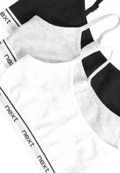 Next Kinder MONOCHROME 3 PACK STRAPPY CROP TOPS (OLDER) - Bustier - Black -Next Verkäufe 2022 3e6093e0c78b450380885c42069ba243