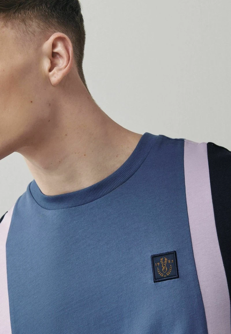 Next Herren BLOCKED - T-Shirt Print - Denim Blue Purple 4 Next Herren BLOCKED - T-Shirt Print - Denim Blue Purple – Bild 4