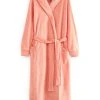 Next Damen TOWELLING - Bademantel - Peach Orange