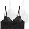 Next Damen GEORGIE PACK 2 - Bügel BH - Black