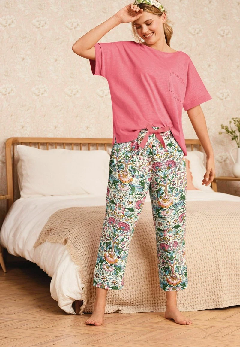 Next Damen MORRIS - Nachtwäsche Set - Pink Floral 2 Next Damen MORRIS - Nachtwäsche Set - Pink Floral – Bild 2