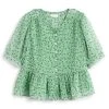 Next CHIFFON - Bluse - Mint Green Ditsy | Kinder