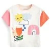 Next APPLIQUÃ© (3MTHS-7YRS) - T-Shirt Print - Cream Colourblock Character | Kinder