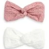Next 2 PACK BRODERIE HEADBAND - Haar-Styling-Accessoires - Pink White | Kinder