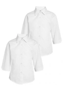 Next Kinder 2 PACK - Hemdbluse - White