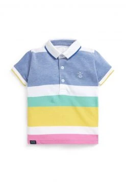 Next STRIPE SHORT SLEEVE - Poloshirt - Multicoloured | Kinder