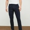 Next Herren PLEATED STRETCH - Stoffhose - Navy Blue