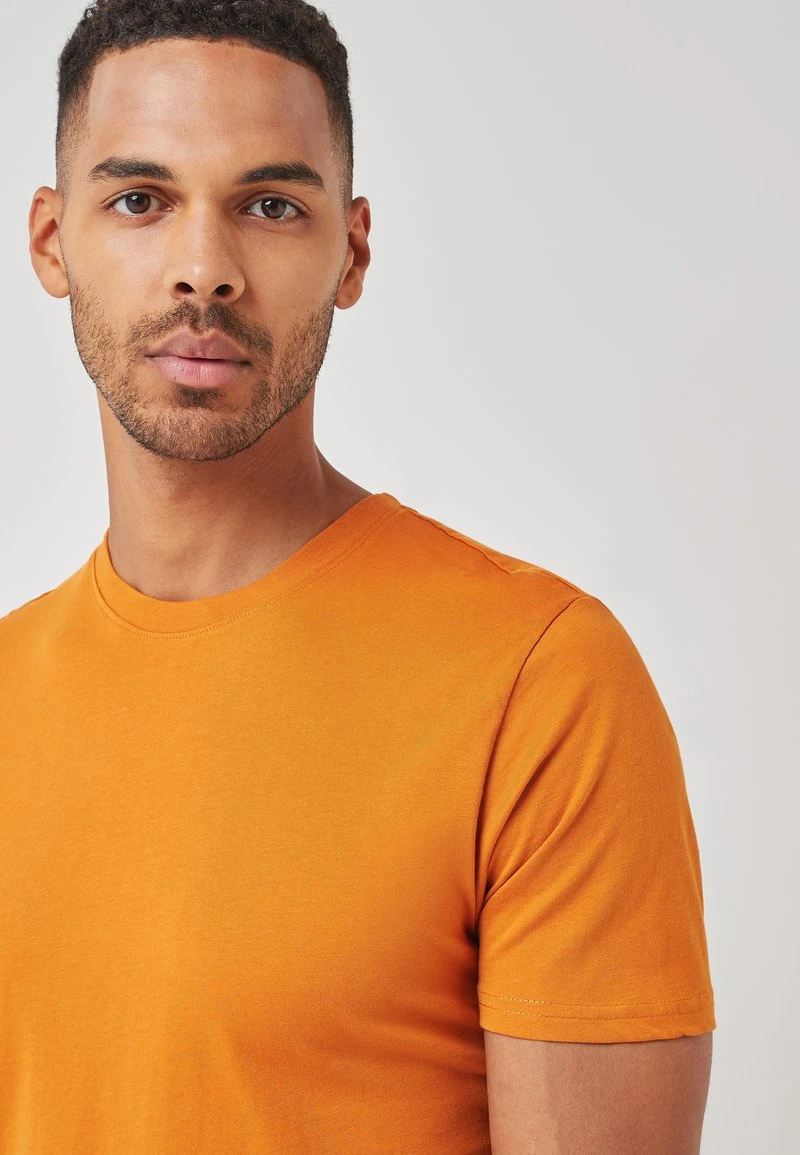 Next Herren T-Shirt Basic - Orange 2 Next Herren T-Shirt Basic - Orange – Bild 2