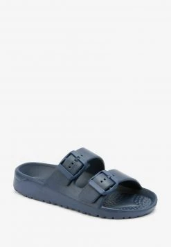 Next Kinder CORKBED - Pantolette Flach - Navy Blue -Next Verkäufe 2022 41344fb0ff58452da29561701f5500f2