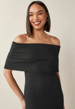 Next Damen BARDOT - Strickkleid - Black -Next Verkäufe 2022 41c100da7d294d38826b6db46b72c1ec