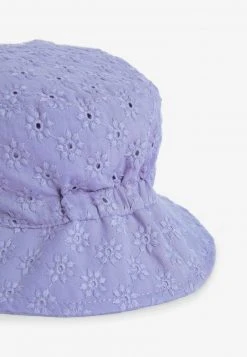 Next Kinder 2 PACK BRODERIE BUCKET - Hut - Lilac Purple/mint Green -Next Verkäufe 2022 41d6871d89db4abf9caa3790e936ec4f