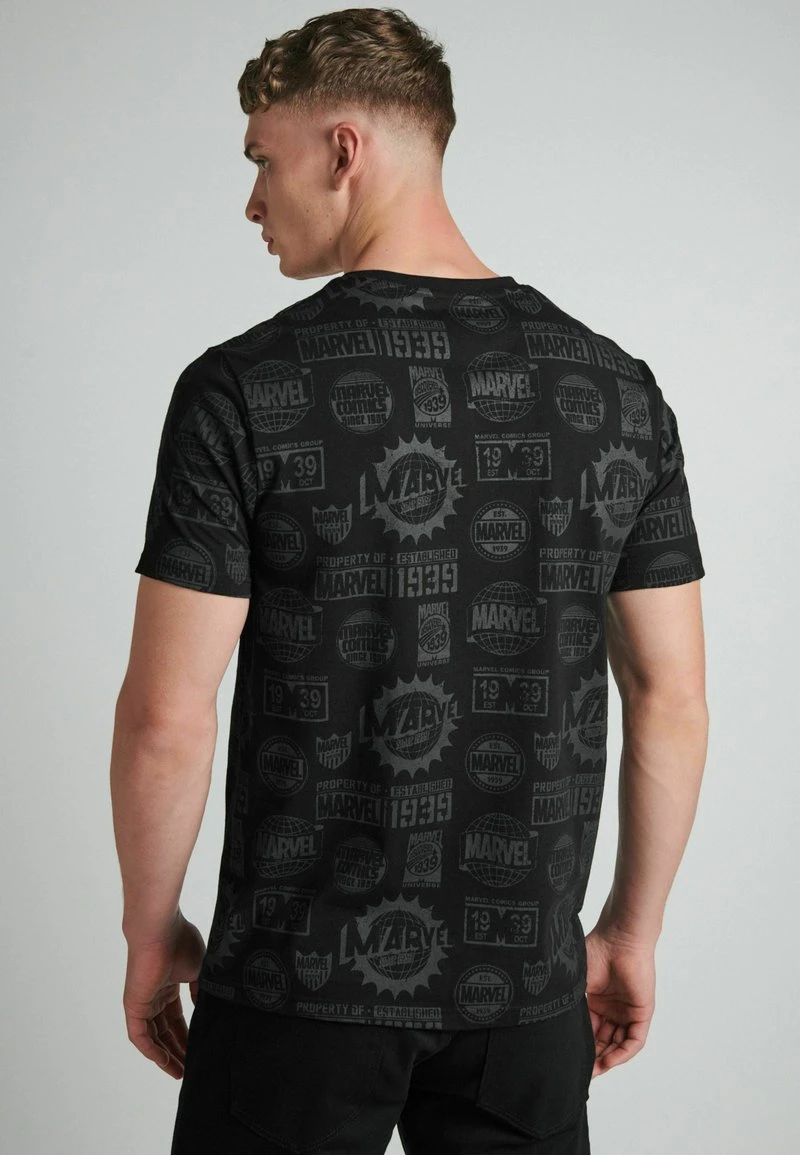 Next Herren TV AND FILM LICENCE - T-Shirt Print - Black 2 Next Herren TV AND FILM LICENCE - T-Shirt Print - Black – Bild 2