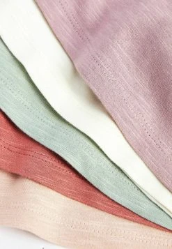 Next Kinder BABY 5 PACK - T-Shirt Basic - Pink, Cream, Purple And Green -Next Verkäufe 2022 420e7cbc0ccf4c55abc3a191f19f3126