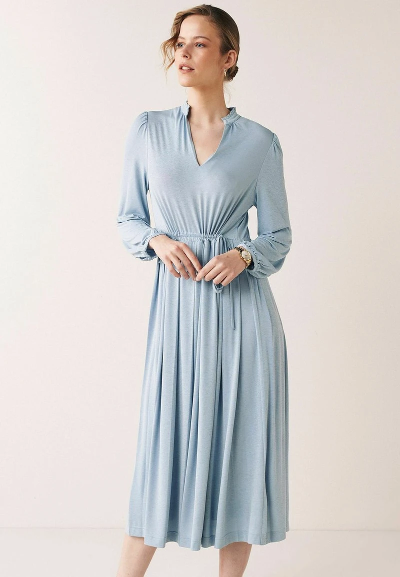 Next Damen LONG SLEEVE - Freizeitkleid - Blue 1 Next Damen LONG SLEEVE - Freizeitkleid - Blue