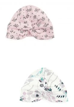 Next Kinder 2 PACK - Mütze - Pink/beige