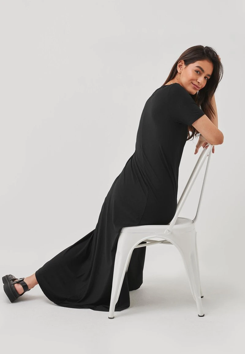 Next Damen COLUMN - Maxikleid - Black 3 Next Damen COLUMN - Maxikleid - Black – Bild 3
