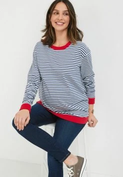 Next Damen MATERNITY LONG SLEEVE STRIPED - Langarmshirt - Blue -Next Verkäufe 2022 434d1e9d493d4e19b06eba4d8c38b992
