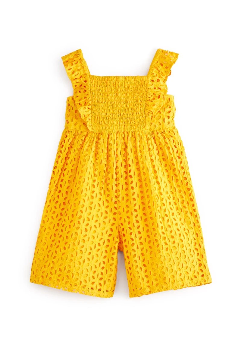 Next Kinder BRODERIE - Jumpsuit - Mango Yellow 4 Next Kinder BRODERIE - Jumpsuit - Mango Yellow – Bild 4