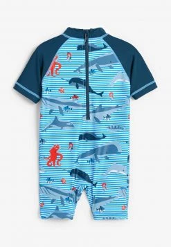 Next SET SUNSAFE - Badeanzug - Blue | Kinder -Next Verkäufe 2022 442a7bd4abad441dad6229f4bb8aaeae