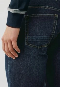 Next Herren BELTED - Jeans Straight Leg - Dark Blue -Next Verkäufe 2022 4465740cb1074064b5a43d234410ba6a