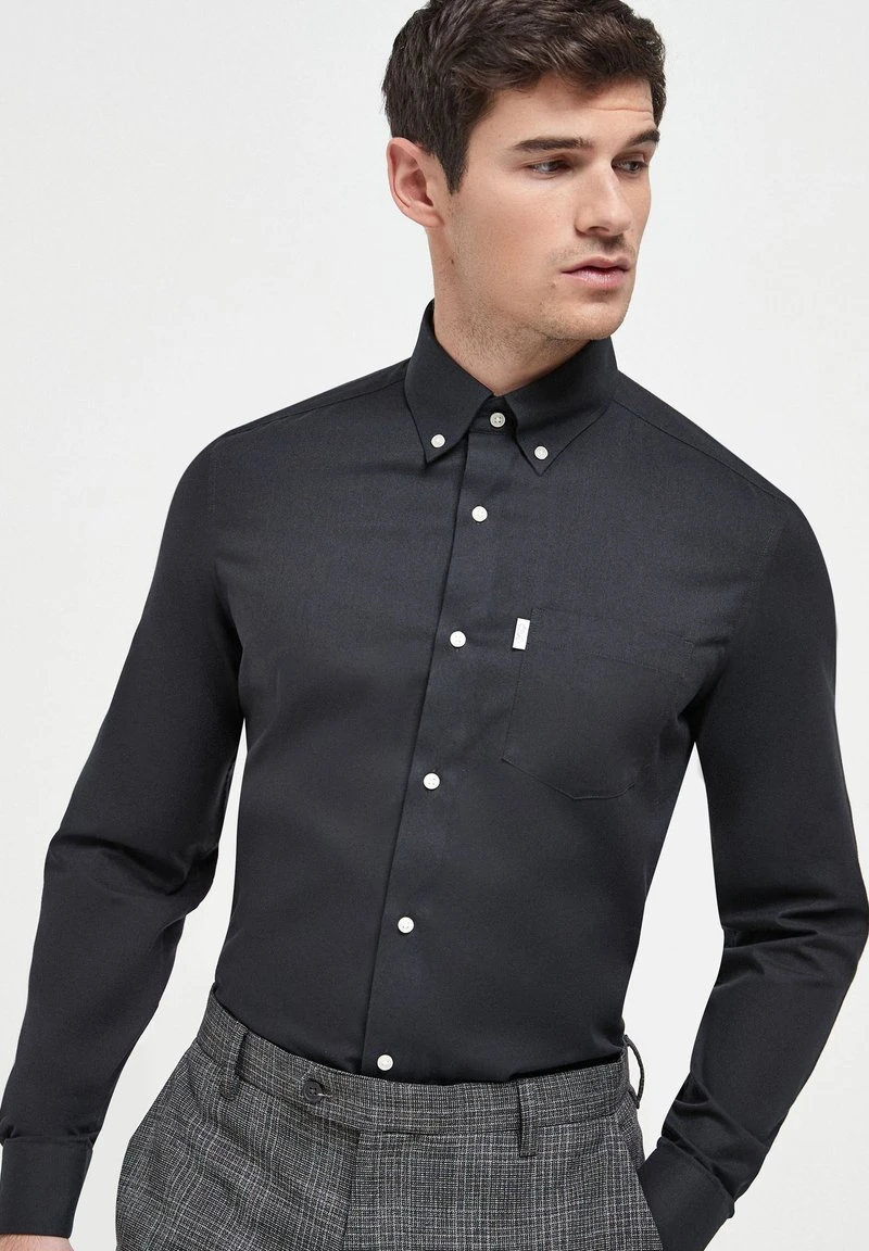 Next Herren Hemd - Black 1 Next Herren Hemd - Black