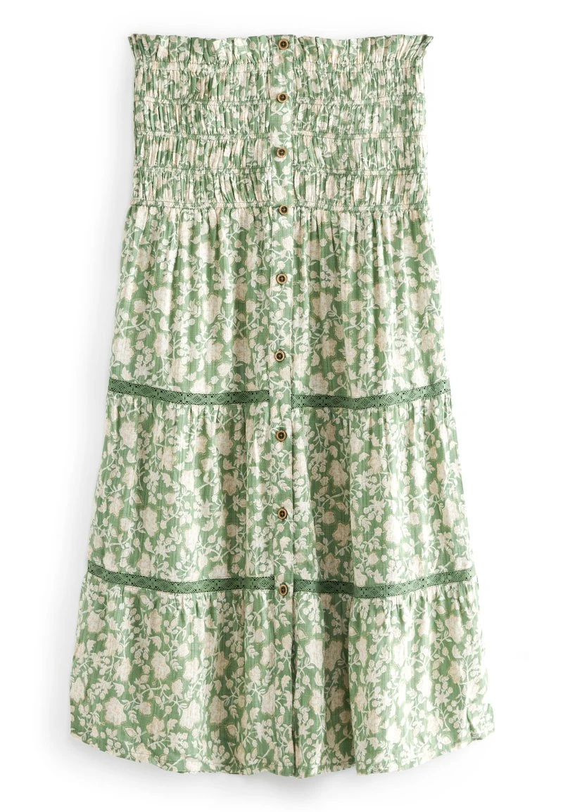 Next Damen SHIRRED BANDEAU - Freizeitkleid - Green Ditsy 5 Next Damen SHIRRED BANDEAU - Freizeitkleid - Green Ditsy – Bild 5