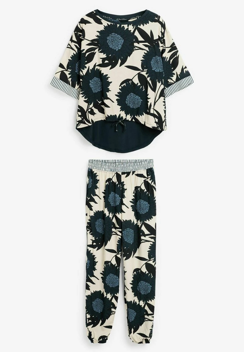 Next SHORT SLEEVE BUBBLE HEM - Nachtwäsche Set - Blue Patchwork Floral | Damen 3 Next SHORT SLEEVE BUBBLE HEM - Nachtwäsche Set - Blue Patchwork Floral | Damen – Bild 3