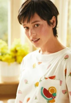 Next Damen SET - Nachtwäsche Set - White Tropical Fruit -Next Verkäufe 2022 44df05342538404db27a9200135fecad