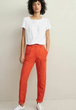 Next Damen SMOCK NECK SHORT SLEEVE - T-Shirt Print - White -Next Verkäufe 2022 450714c18bf84d158f08aab597470fab