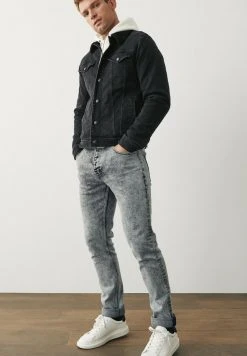 Next Jeansjacke - Black | Herren -Next Verkäufe 2022 452afea2a71549ea93a75803e9cbc624