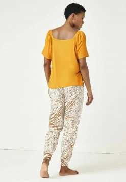 Next SET - Nachtwäsche Set - Ochre Yellow Animal | Damen -Next Verkäufe 2022 45329df2068a437993c84baae68f6075