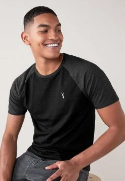 Next COLOUR RAGLAN 3 PACK - T-Shirt Print - Black | Herren