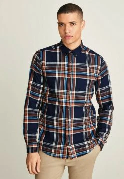 Next Herren LONG SLEEVE - Hemd - Blue