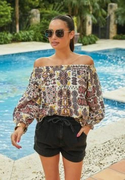 Next Damen ELASTICATED WAIST PAPERBAG - Jeans Shorts - Black -Next Verkäufe 2022 45b65ea566b64e6aab1cecff9a292151