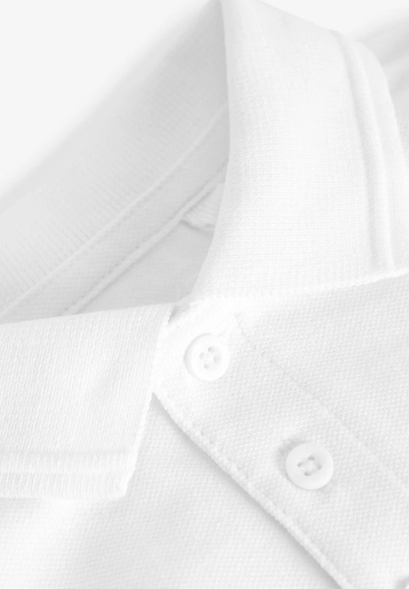 Next Kinder 2 PACK - Poloshirt - White 4 Next Kinder 2 PACK - Poloshirt - White – Bild 4