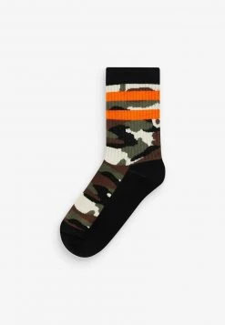 Next 5 PACK CUSHIONED FOOTBED - Socken - Khaki Green Grey Purple Camouflage | Kinder -Next Verkäufe 2022 46236ba0b82444cf8dcc1f8a2699e508