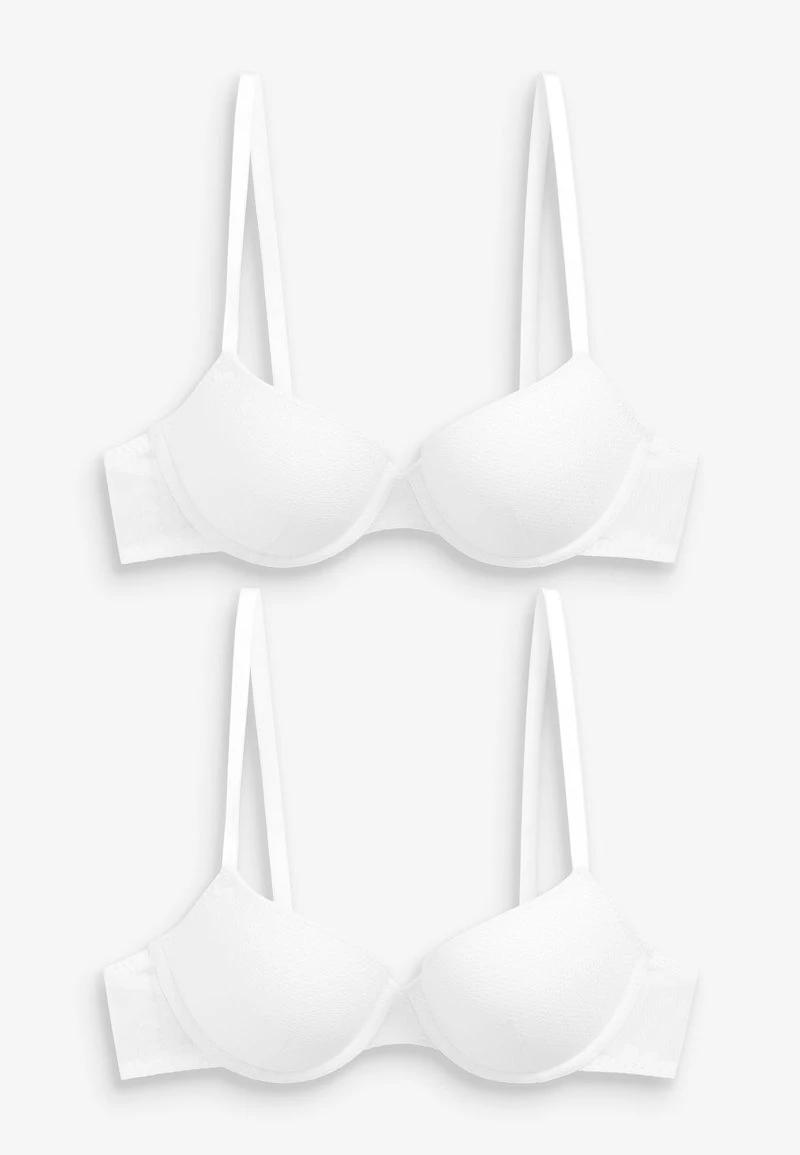 Next Damen EMILY 2 PACK - Push-up BH - White 4 Next Damen EMILY 2 PACK - Push-up BH - White – Bild 4