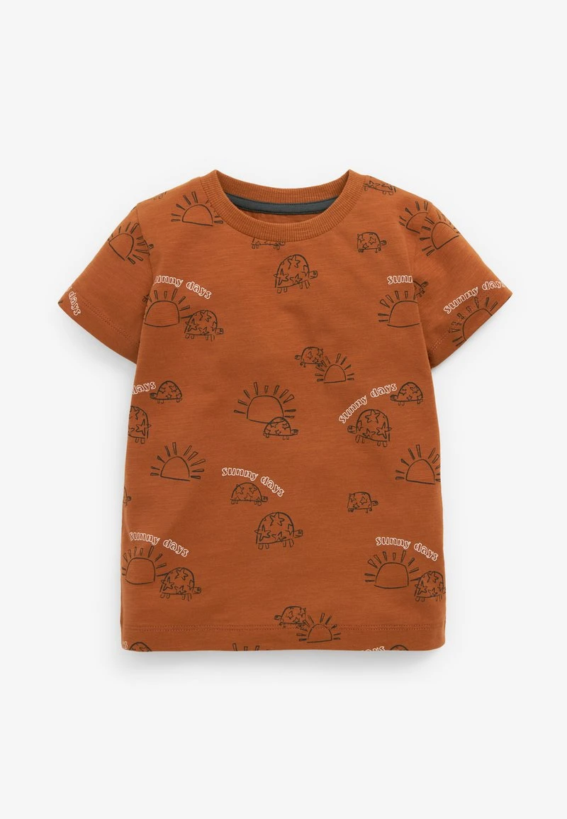 Next Kinder 3 PACK - T-Shirt Print - Mottled Orange 3 Next Kinder 3 PACK - T-Shirt Print - Mottled Orange – Bild 3