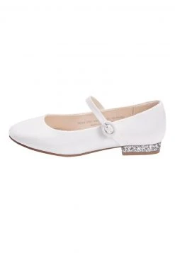 Next Kinder WHITE HEEL MARY JANE SHOES (OLDER) - Riemchenballerina - White
